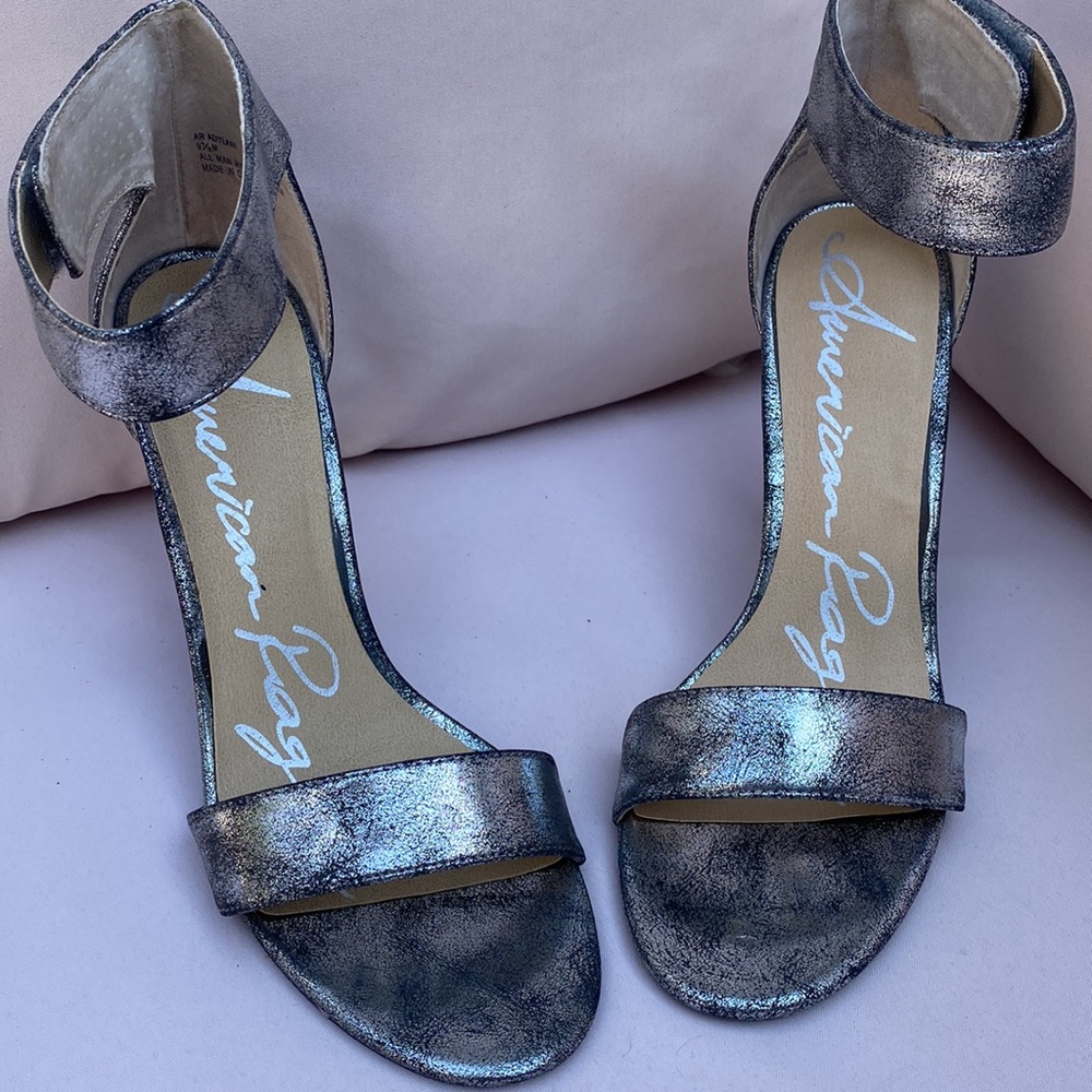 American Rag Silver Sandals - Picture 3 of 10